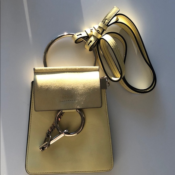 Chloé Mini Leather Faye Bracelet Bag - Picture 2 of 8